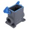 Carcasă conectori HDC HYGIENIC T-Type IP69 M25 TAPC 06 L25