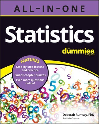 Statistics All-In-One for Dummies foto