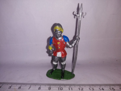 bnk jc Figurine de plastic - Domplast - cavaler medieval foto