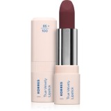 Korres True Velvety Lipstick ruj cremos cu finisaj satinat culoare Wine Red 3 g