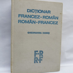 Dictionar francez-roman, roman-francez, Gheorghina Hanes, 1981