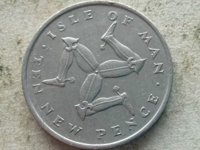 INSULA MAN-10 NEW PENCE 1975 foto