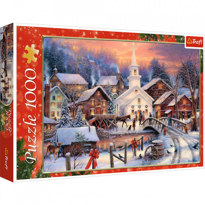 Puzzle trefl 1000 sarbatoarea de craciun