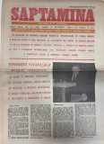 Cumpara ieftin Almanah Saptamana nr. 43 Anul aparitiei 1989 Limba Romana Coperti Brosate Dimensiune 13 x 20 cm Numar pagini 8