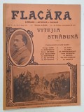 FLACARA , REVISTA LITERARA , ARTISTICA , SOCIALA , SUBIECT : VITEJIA STRABUNA , NR. 34 , 1915