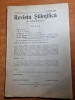 Revista stiintifica noiembrie 1914 - moartea regelui carol 1