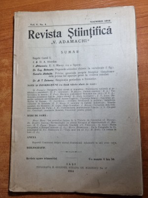 revista stiintifica noiembrie 1914 - moartea regelui carol 1 foto