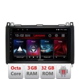 Navigatie Mercedes VW D-068 Octa Core cu Android Radio Bluetooth Internet GPS WIFI DSP 3+32 GB 4G KIT-068+EDT-E LENOVO LITE CarStore Technology
