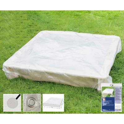Husă de protecție transparentă pentru nisipar, aprox. 120x120x20 foto