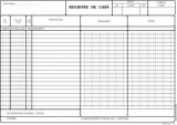 Registru Casa Autocopiativ, Format A4, 50 Set/ Carnet