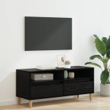 vidaXL Cabinet TV Stejar Negru 100 x 34,5 x 44,5 cm Lemn compozit 881461