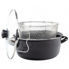 Cratita cu Cos Friteuza Prajit 3.9l 24cm Grunberg GR4424 CNN15269 DNC52201 foto