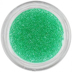 Perle decorative - verde mentă, 0,5mm