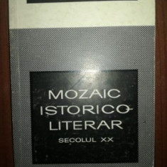 Mozaic istorico-literar (secolul XX) - Dinu Pillat