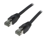 Cablu Patch Negru Cat 8.1 S/FTP 1.5m LSZH