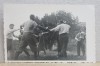 ORASENI PRINSI IN HORA , LANGA MANASTIREA COCOS , FOTOGRAFIE TIP CARTE POSTALA , MONOCROMA , NECIRCULATA , DATATA MAI 1939