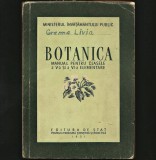 Cumpara ieftin BOTANICA, BIOLOGIE - MANUAL ȘCOLAR PENTRU CLASA A V-A ȘI A VI-A ELEMENTARE, 1951, Clasa 5