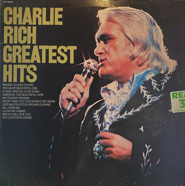 Vinil Charlie Rich &lrm;&ndash; Greatest Hits (VG++)