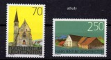 LIECHTENSTEIN 2003, Arhitectura, serie neuzata, MNH