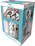 Set cadou cana coaster si breloc - 101 Dalmatians - Seeing Spots