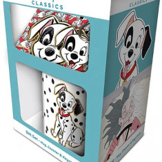 Set cadou cana coaster si breloc - 101 Dalmatians - Seeing Spots