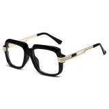 Rame Ochelari, Zamo&reg;, CZL 607C, Protectie UV400, Model Unisex, Rama Neagra, Lentile Transparente