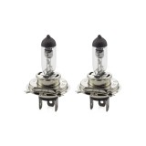 Cumpara ieftin Pachet 2 x Bec Halogen H4 55 60W - 12V (+30% Intensitate Luminoasa, Faza Dubla)