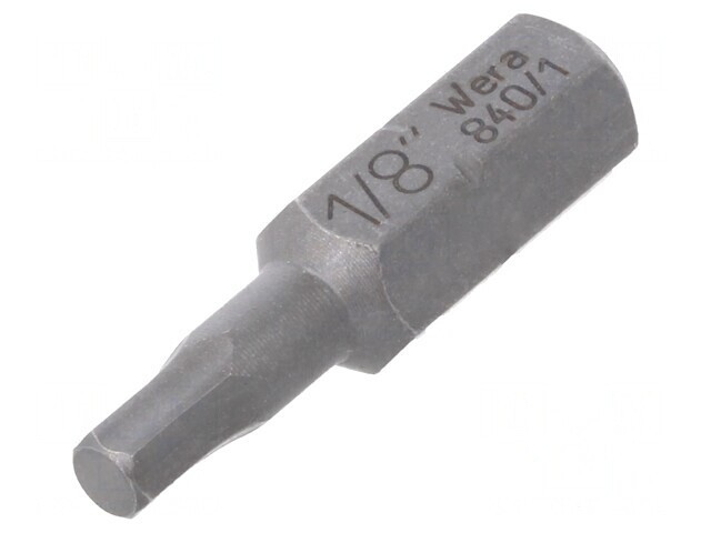 Capăt de şurubelniţă Hex-Plus 1/8 25mm