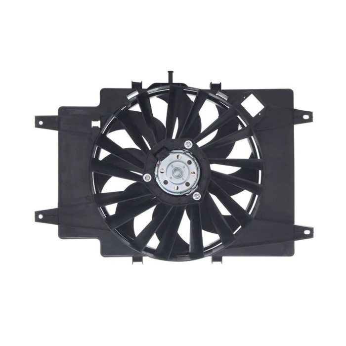 GMV radiator electroventilator Alfa Romeo 147 (937), 10.2000-2010, Motorizare 1, 6 Ts, 2, 0 Ts Benzina, tip climatizare cu AC, dimensiune 215W; 405mm