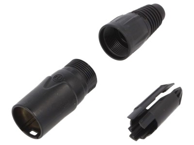 Ethercon Black Cable Connector foto