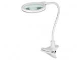 Lupă de masă cu iluminare LED 6W 6500K &Oslash;100mm 3dpt