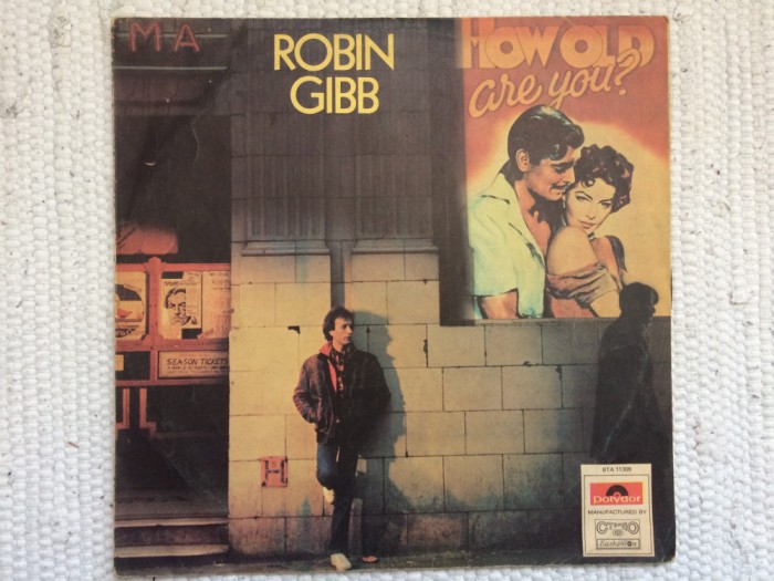 robin gibb how old are you 1983 ex bee gees album disc vinyl lp muzica pop Polydor records balkanton