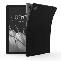 Husa pentru tableta Samsung Galaxy Tab A8 (2021), Kwmobile, Negru, Silicon, 56370.01