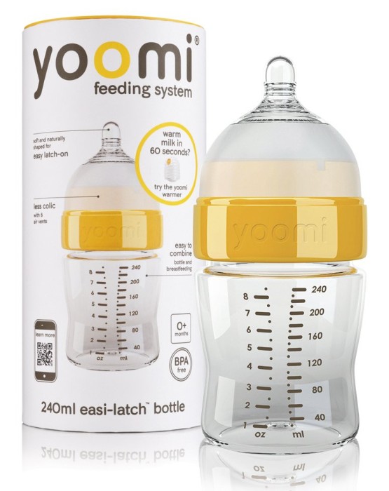 Biberon anticolici ,0 luni+,240 ml, YOOMI