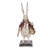 Cumpara ieftin Figurina Iepuras Paste polirasina multicolora 15x12x38 cm