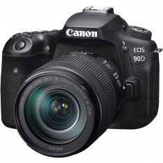 Aparat foto DSLR Canon EOS 90D 32.5 Mpx Kit 18-135 IS USM foto