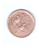 Moneda Africa de Sud 10 cent 1974, uzata