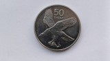 Moneda Botswana 50 Thebe 1991 UNC