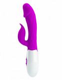 Vibrator Iepuras Peter 30 Moduri Vibratii Silicon Mov 19.2 cm