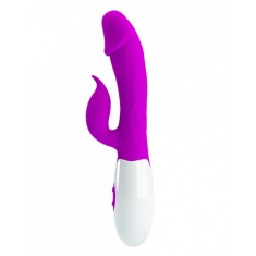 Vibrator Iepuras Peter 30 Moduri Vibratii Silicon Mov 19.2 cm