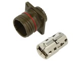 Adaptor soclu USB A, montare pe panou, fixare prin rotire