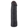 Mansoane pentru penis - Manson Mare si Moale pentru Penis cu Gland si Vene Negru Fii Mai Lung si Mai Gros, You 2 Toys