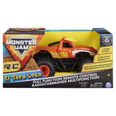 Monster Jam El Toro Loco masina cu telecomanda, scara 1:24