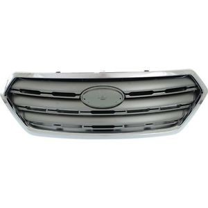 Grila radiator Subaru Outback (Br), 09.2009-, Cromat/Gri, 91121AL05A foto