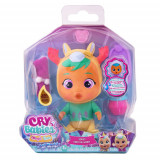 Papusa bebelus Mini Cry Babies Icy World Keep me warm Riley 916241-905788, IMC