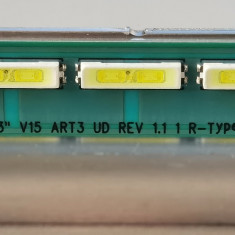 Barete LED 43" V15 ART3 UD REV 1.1 Ecran LC430EQE(FH)(P1) Din Philips 43PUS7100