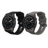 Set 2 Curele Kwmobile pentru Garmin Epix Pro/Descent MK3/Descent MK3i, Negru/Gri, Silicon, KWM000025IN001C