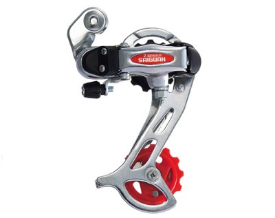 Schimbator spate cp prindere cadru MegaPower, 6-7 viteze, culoare argintiu Cod:MXR50168 foto
