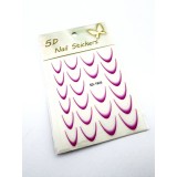 Autocolant pentru unghii French Nail Stickers 5D, SD-1925