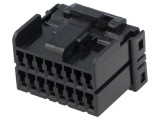 Conector cablu-placă .040 MULTILOCK, mufă mamă 16 pini, negru